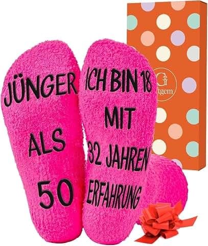 GiftGem 30. 40. 50. 60. Geburtstag Geschenk für Frauen